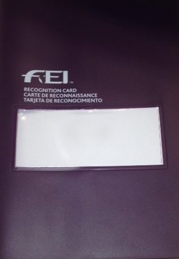 Bildresultat för passport FEI equine