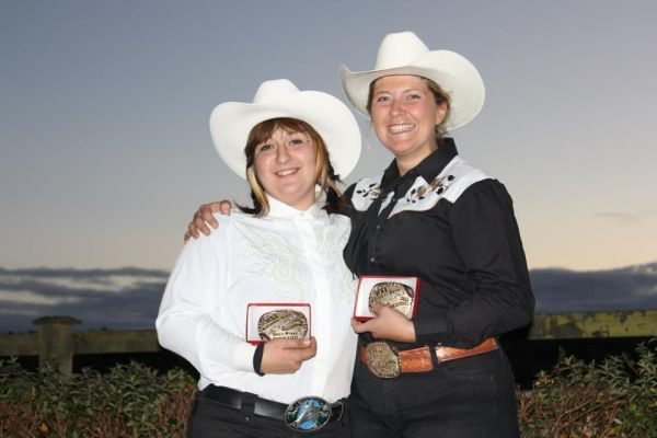 Pictured on left is Magda Halada National Prelim Champion and on the right is Alessia Stocca National Novice champion. Picture thanks to D Mulryan www.rusheenbay.com
