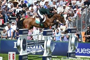 Cian O'Connor and Quidam's Cherie, who had Ireland's best score with one fence down in each round at Rotterdam