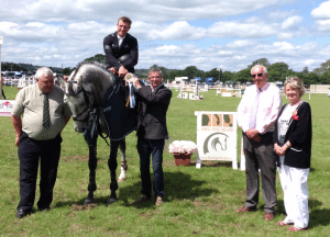 John Floody and Mise le Meas at the presentation ceremony in Cork today