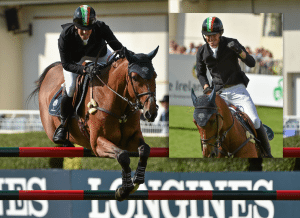 Darragh Kenny and Picolo winning at Dublin Horse Show today