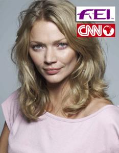 Jodie Kidd, the British-born television personality and international fashion model, has been signed up as host and presenter for CNN Equestrian, alongside well-known CNN reporter Christina Macfarlane.  