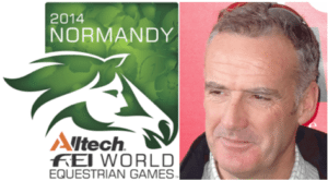 James Connor - Ireland's first WEG competitor, dressage time 10.38am Monday