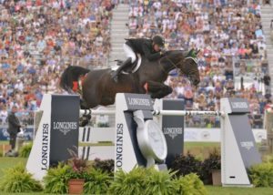 Kevin Babington and Shorapur winning at Bridgehampton today. Picture: Shawn McMillen