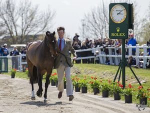 William Fox-Pitt and Bay My Hero (ISH), winners of the 2014 Rolex Kentucky Three-Day Event, are top contenders again this year. (Ben Radvani photo)