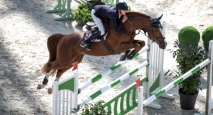 Bertram Allen and Romanov winning the feature class at Paris today.