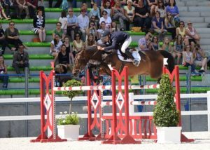 Bertram Allen and Wild Thing L, winners of the La Baule Derby. Picture: X.Boudon/Pixizone.com