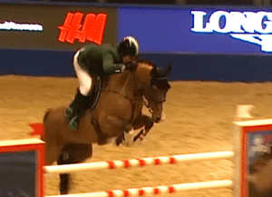Cian O'Connor and Super Sox took sixth place in the Longines FEI World Cup Qualifier at Olympia London.