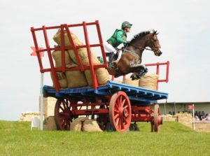 camilla speirs on portersize just a jiff at Badminton 16