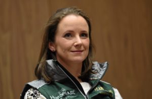 19 April 2016; Team Ireland squad member Judy Reynolds ahead of the 2016 Olympics Games in Rio. National Horse Sport Arena, Abbotstown, Co. Dublin. Picture credit: Ramsey Cardy / SPORTSFILE *** NO REPRODUCTION FEE ***