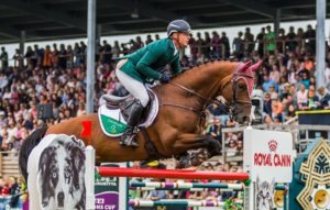Anthony Condon and Aristio produced a perfect double clear round as Ireland finished in joint sixth place along with Germany in the Swedish Nations Cup in Falsterbo (Photo: Rolf Stenberg / Rockmountain Studios)