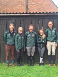 Irish Eventing team Rio