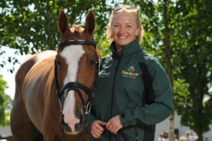 1 June 2016; Aoife Clark, with horse Wasting Light. Tattersalls International Horse Trials, Ratoath, Co. Meath. Photo by Seb Daly/Sportsfile *** NO REPRODUCTION FEE ***
