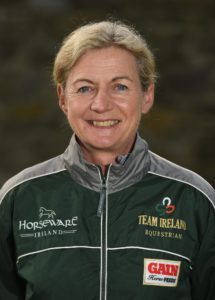 6 September 2016; Team Ireland Equestrian team manager Sally Corscadden during GAIN horse feeds Young Rider Eventing Final Training at the National Sports Campus in Abbotstown, Co Dublin. Photo by Cody Glenn/Sportsfile *** NO REPRODUCTION FEE ***