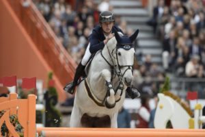 Bertram Allen and Molly Malone on their way to a podium finish in the Saut Hermes Grand Prix in Paris Photo ©Christophe Bricot/Saut Hermes