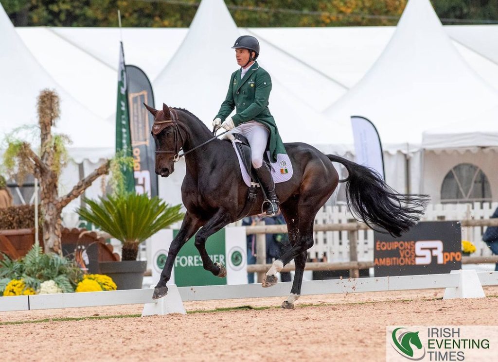 Padraig McCarthy and Fallulah will compete at Badminton (Photo: Irish Eventing Times)