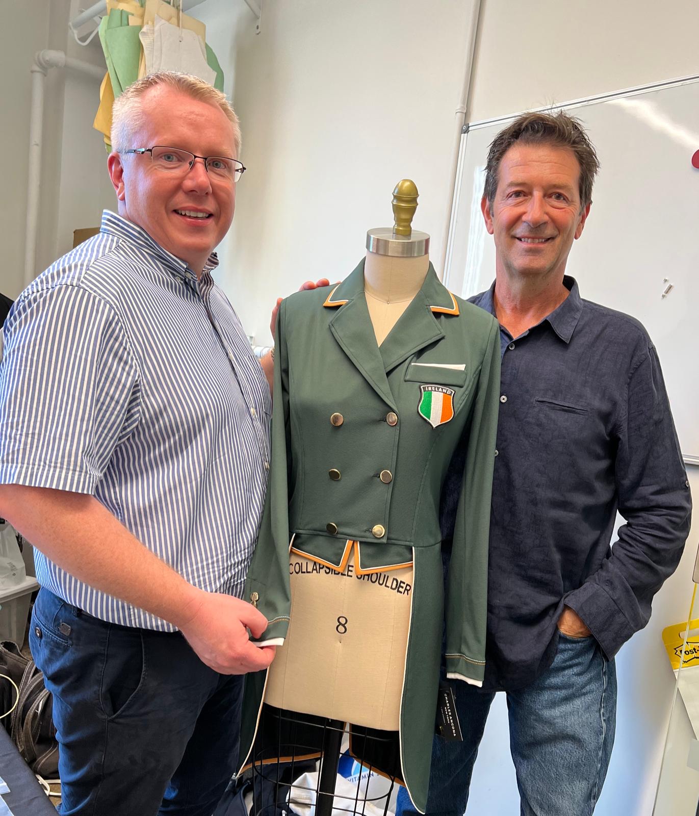Horse Sport Ireland announce New York-based Charles Ancona as official apparel supplier to HSI’s Senior Olympic programmes