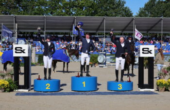 Lanaken 5YO irish podium