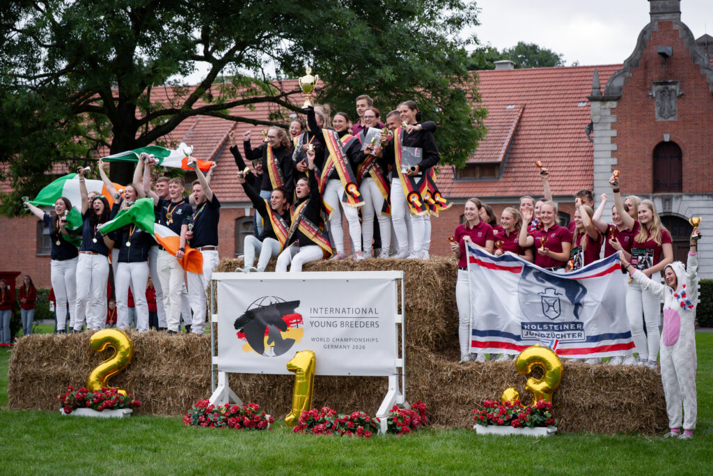 12th International WBFSH Young Breeder World Championships; Gold Sachsen-Thüringen, Silver Irish Sport Horse Studbook, Bronze Holsteiner Studbook